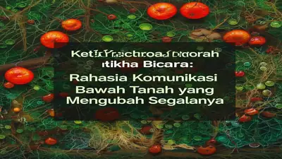 Ketika Mikroba Bicara: Rahasia Komunikasi Bawah Tanah yang Mengubah Segalanya