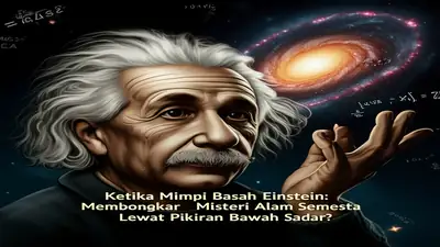 Ketika Mimpi Basah Einstein: Membongkar Misteri Alam Semesta Lewat Pikiran Bawah Sadar?