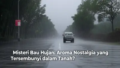 Misteri Bau Hujan: Aroma Nostalgia yang Tersembunyi dalam Tanah?