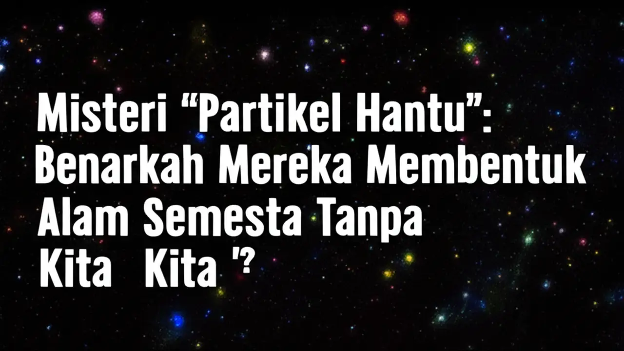 Misteri 'Partikel Hantu': Benarkah Mereka Membentuk Alam Semesta Tanpa Kita Sadari?