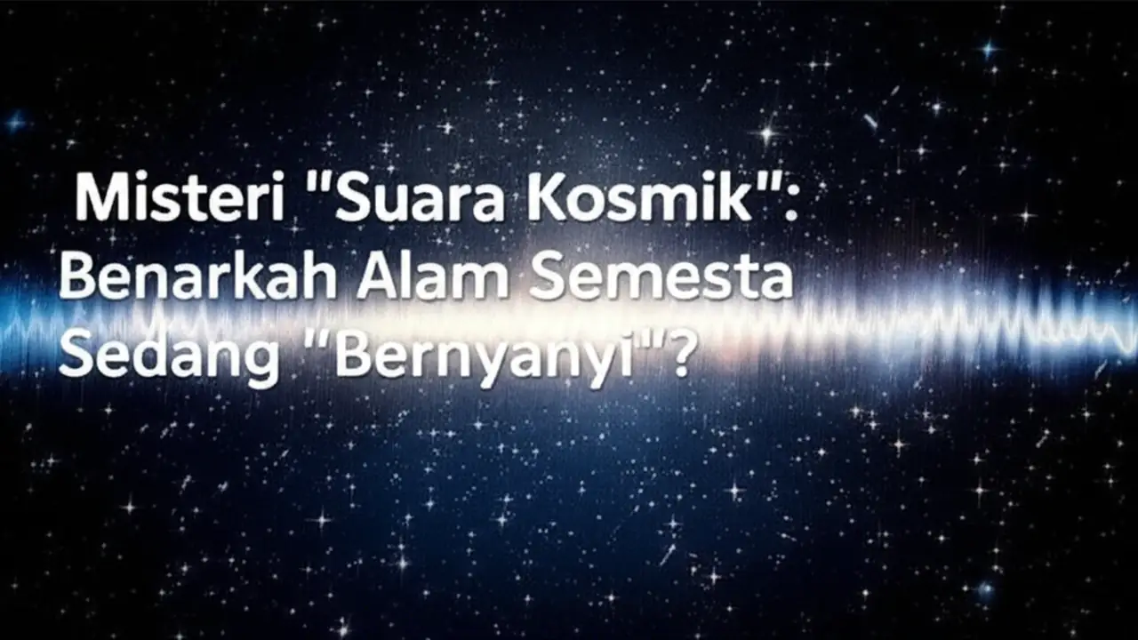 Misteri "Suara Kosmik": Benarkah Alam Semesta Sedang "Bernyanyi"?