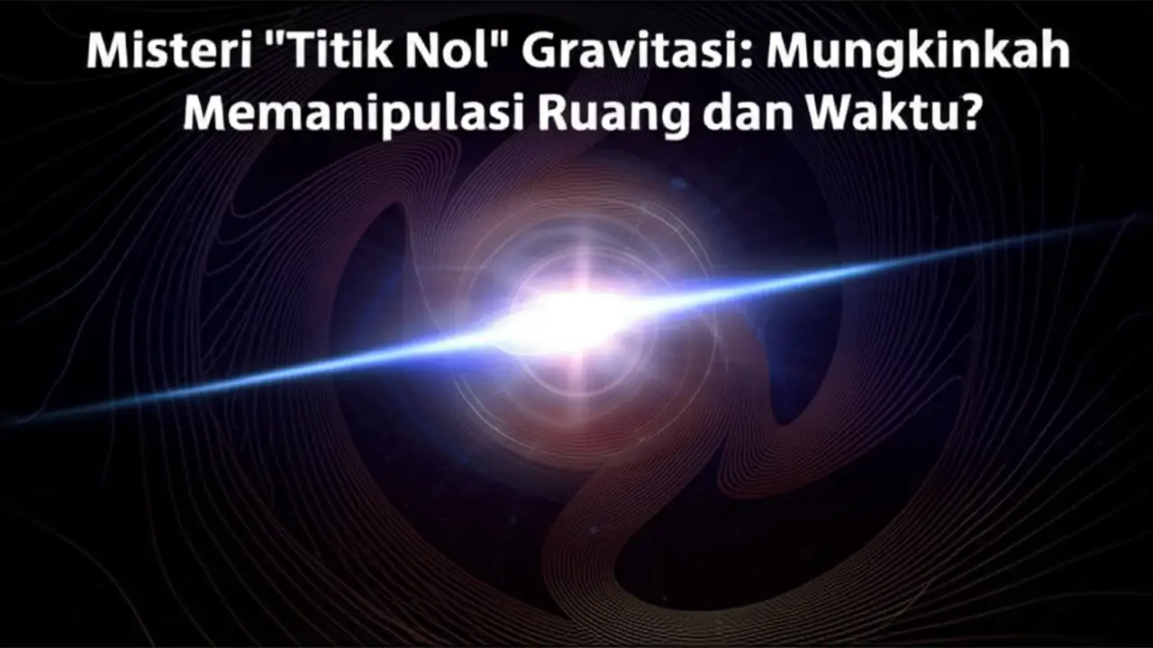 Misteri "Titik Nol" Gravitasi: Mungkinkah Memanipulasi Ruang dan Waktu?