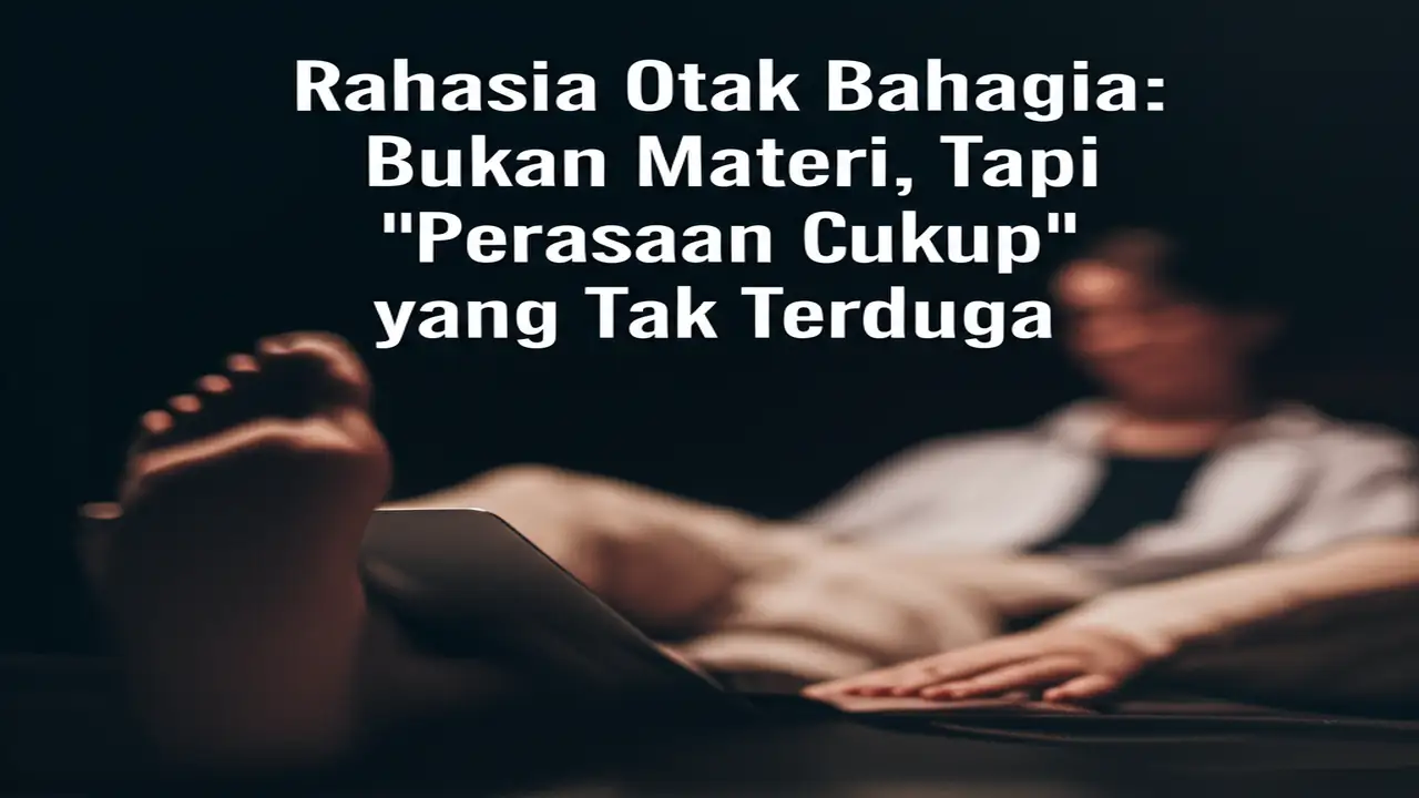 Rahasia Otak Bahagia: Bukan Materi, Tapi "Perasaan Cukup" yang Tak Terduga