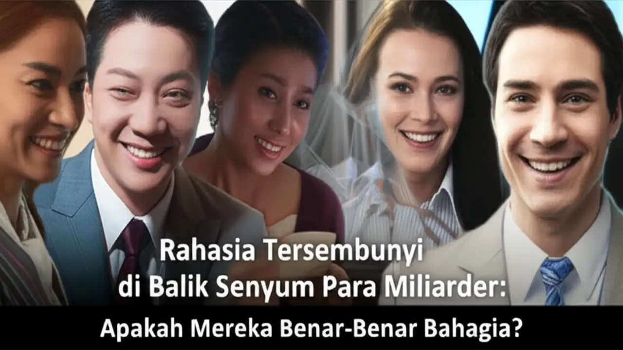 Rahasia Tersembunyi di Balik Senyum Para Miliarder: Apakah Mereka Benar-Benar Bahagia?