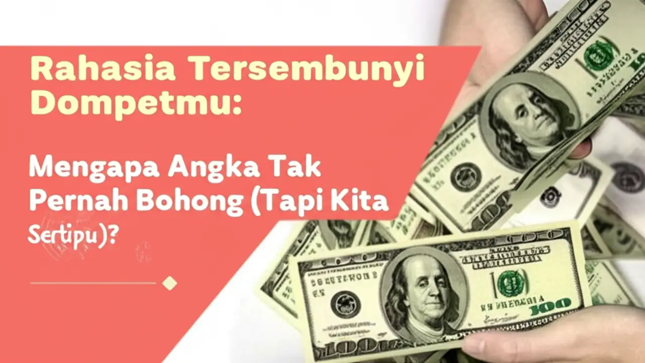 Rahasia Tersembunyi Dompetmu: Mengapa Angka Tak Pernah Bohong (Tapi Kita Sering Tertipu)?