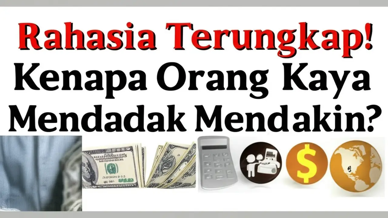 Rahasia Terungkap! Kenapa Orang Kaya Mendadak Mendadak Miskin?