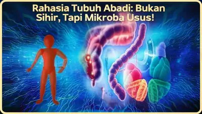 Rahasia Tubuh Abadi: Bukan Sihir, Tapi Mikroba Usus!