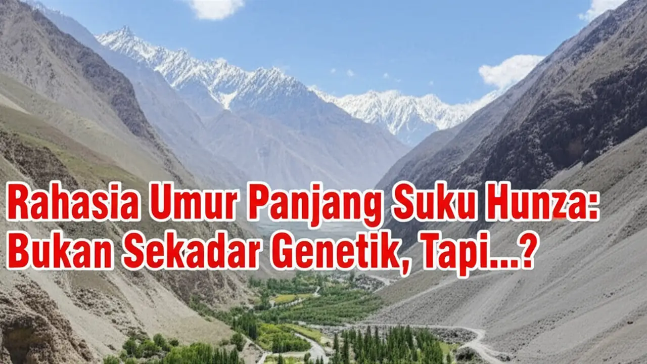 Rahasia Umur Panjang Suku Hunza: Bukan Sekadar Genetik, Tapi...?