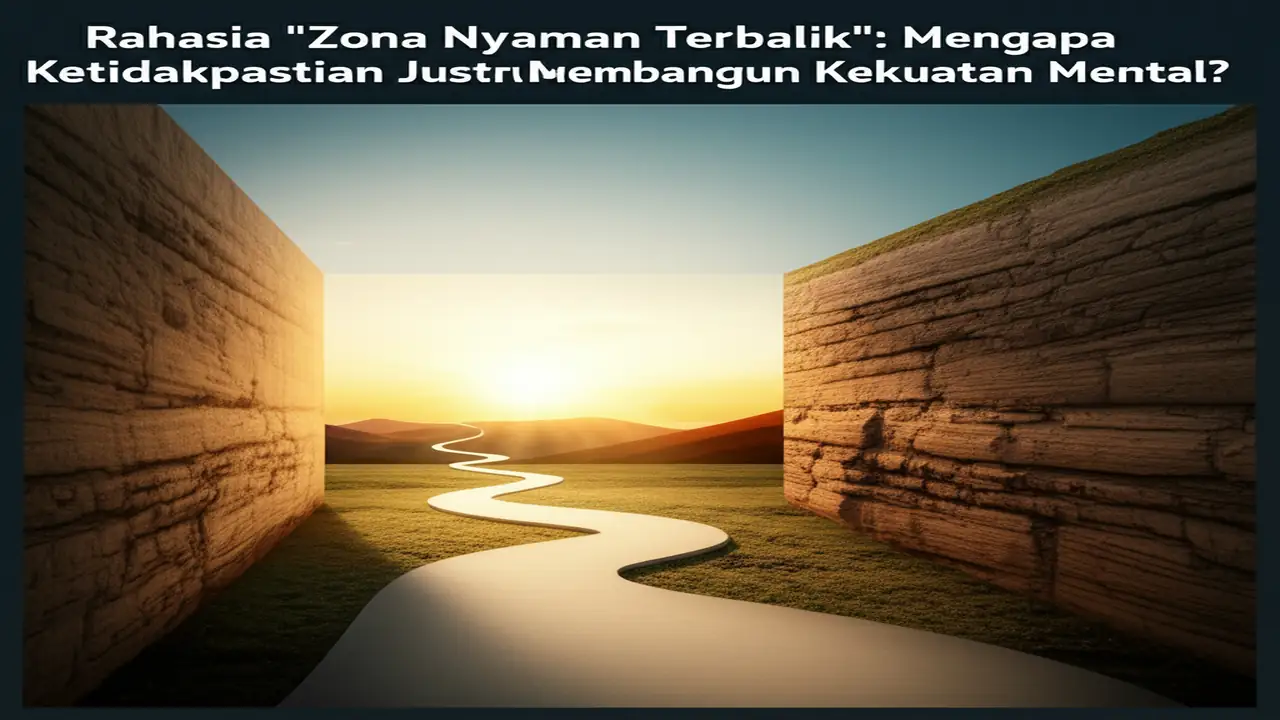 Rahasia "Zona Nyaman Terbalik": Mengapa Ketidakpastian Justru Membangun Kekuatan Mental?