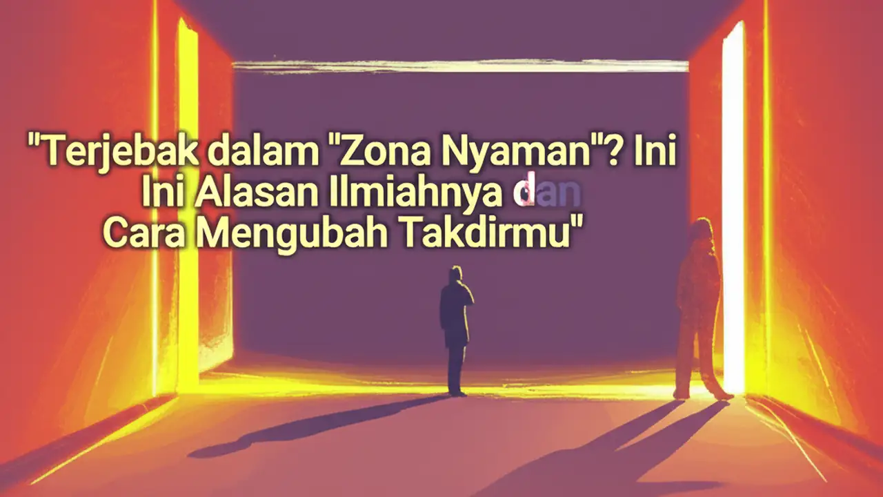 Terjebak dalam "Zona Nyaman"? Ini Alasan Ilmiahnya dan Cara Mengubah Takdirmu